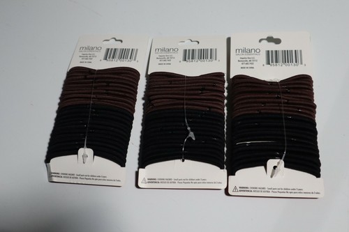 72 Pcs Elastic Hairbands (set of 3 with 24 pcs in a pack) - Picture 2 of 2
