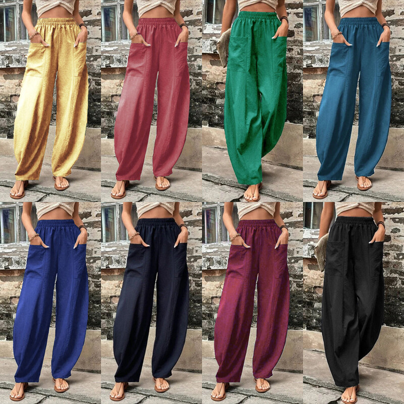 silk baggy pants
