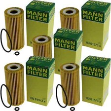 5 x MANN-FILTER Ölfilter für Mercedes B-Klasse W245 B 200 CDI 180 A-Klasse W169