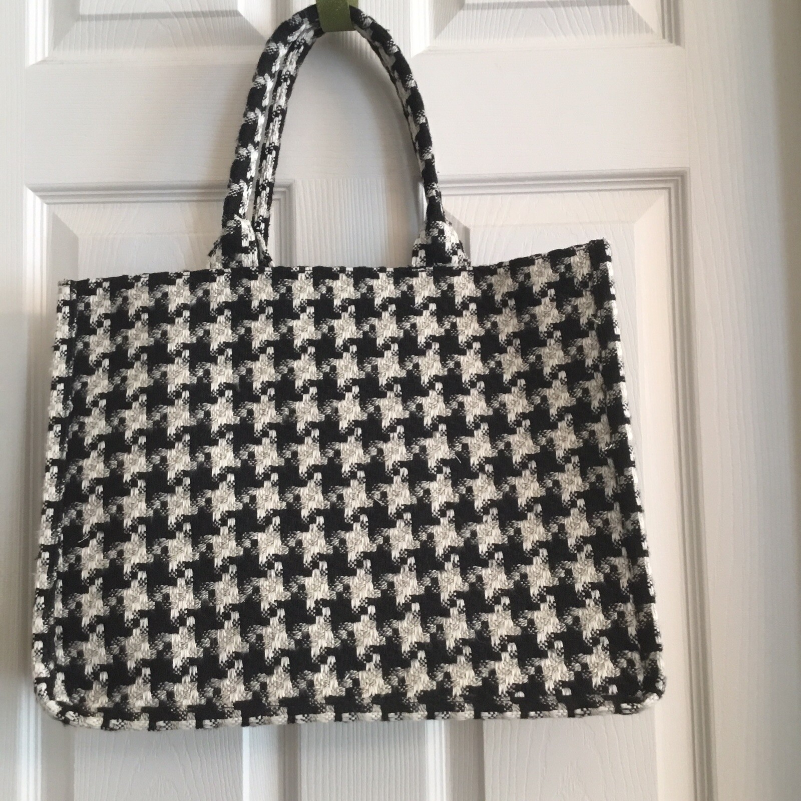 houndstooth h&m bag