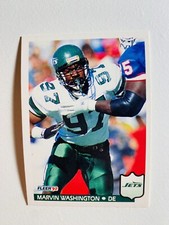 1992 FLEER #313 MARVIN WASHINGTON NM-MT NFL FOOTBALL CARD