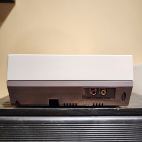 Nintendo NES Console Action Set Complete + NES 2 Drawer 28 game Storage Box. OEM