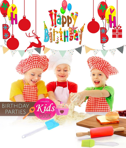 Kids Cooking and Baking Set Real Baking Gift Includes Kids Apron,Chef Hat,Oven M - Picture 6 of 12