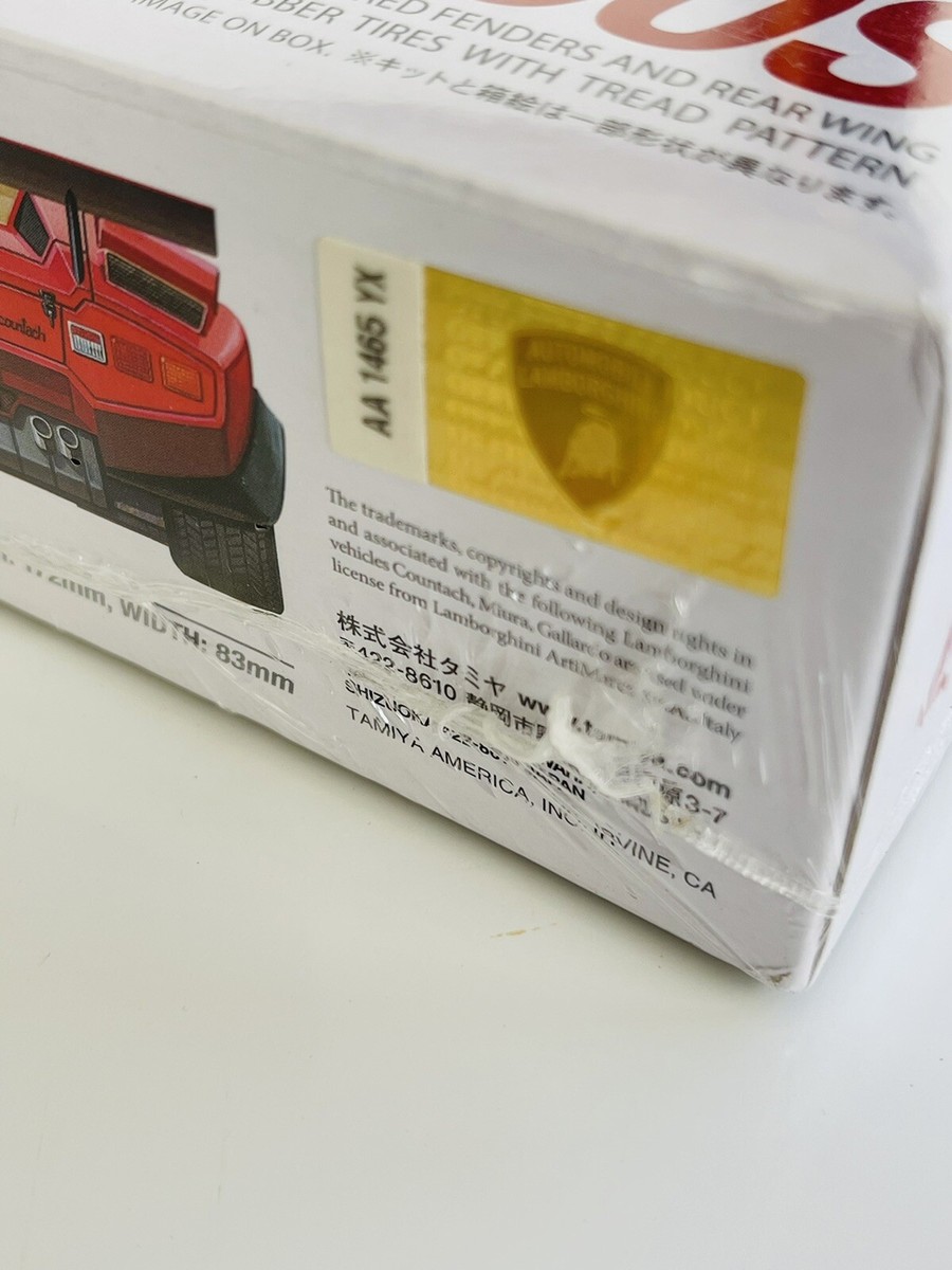 Tamiya 1/24 Lamborghini Countach LP500S New Factory Sealed