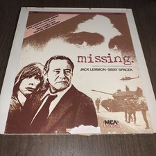 Missing CED Laser Disc Jack Lemmon Sissy Spacek