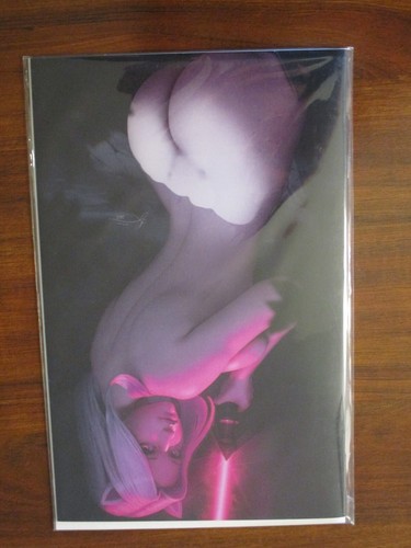 3X COVERS MISS MEOW #6 STAR WARS JEDI KARL LIVERSIDGE 3 BOOK VARIANT SET KK11 - Picture 3 of 6