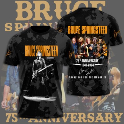 Bruce Springsteen & E Street Band World Tour 2024 T-Shirts Hoodie For Men Women