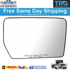TRQ New Power Mirror Glass Passenger Side For 2004-2010 Ford Lincoln F150 Truck