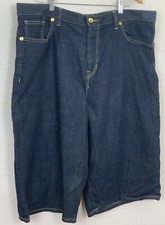 Sean John Shorts Mens Size 40 Blue Baggy Denim Hip Hop