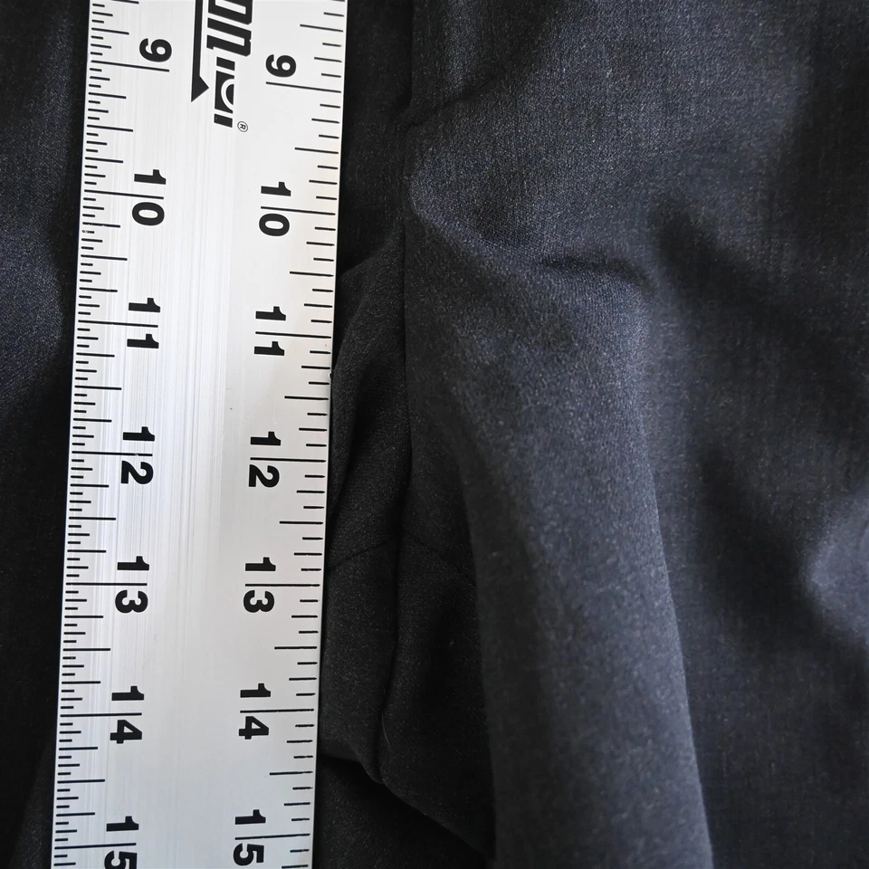 NEW Enzo Italy Made Super 100s 36 Wool Flat Front Mens Dress Pants - Image 3 of 4