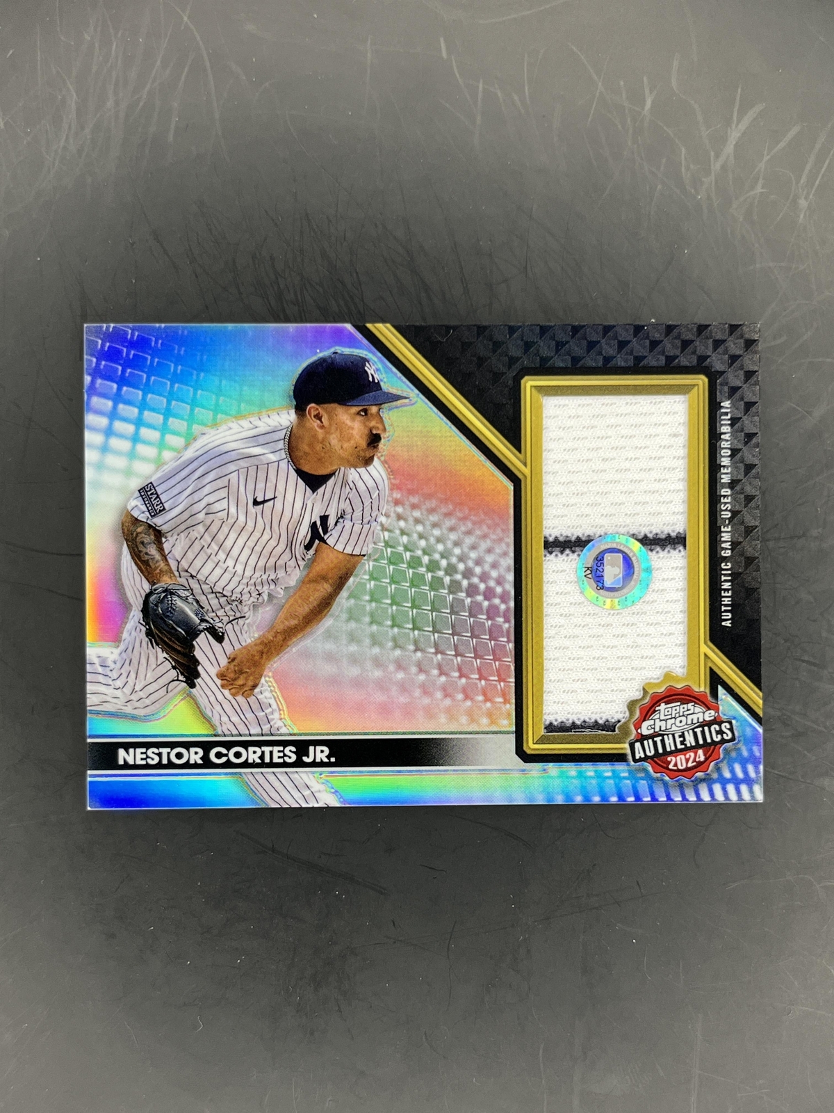 2024 Topps Chrome TCANCJ Nestor Cortes Jr. Topps Chrome Authentics