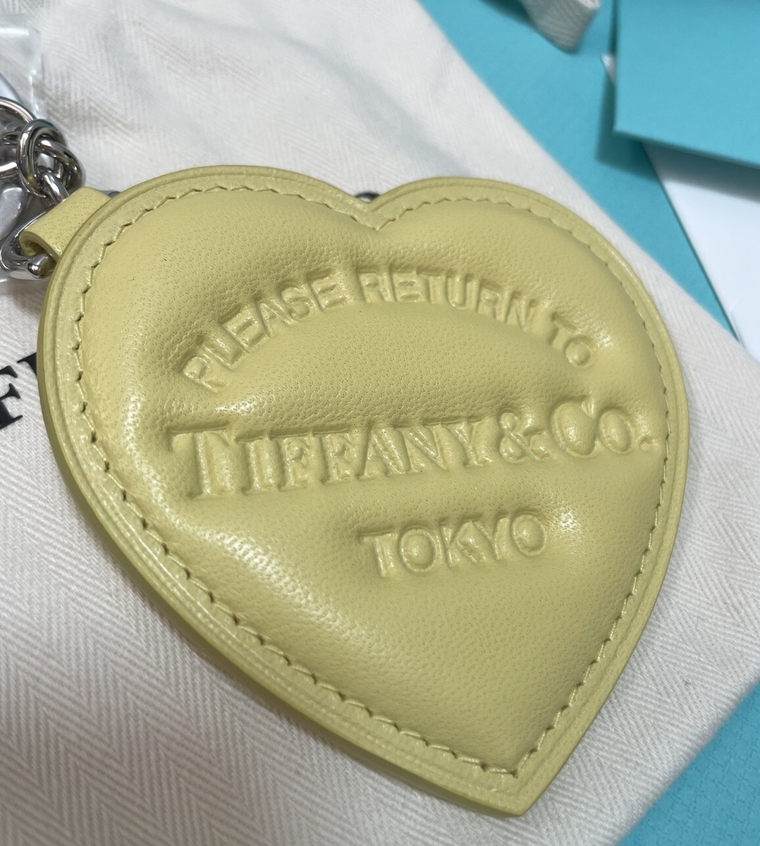 Tiffany & Co Return to Tiffany Bag Charm Tokyo Japan Limited