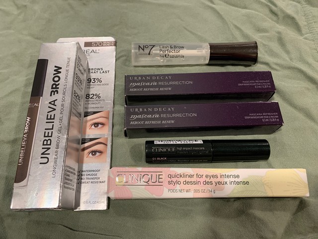 (6) Eye Makeup Items ~ L'ORÉAL, Clinique, Urban Decay, No ...
