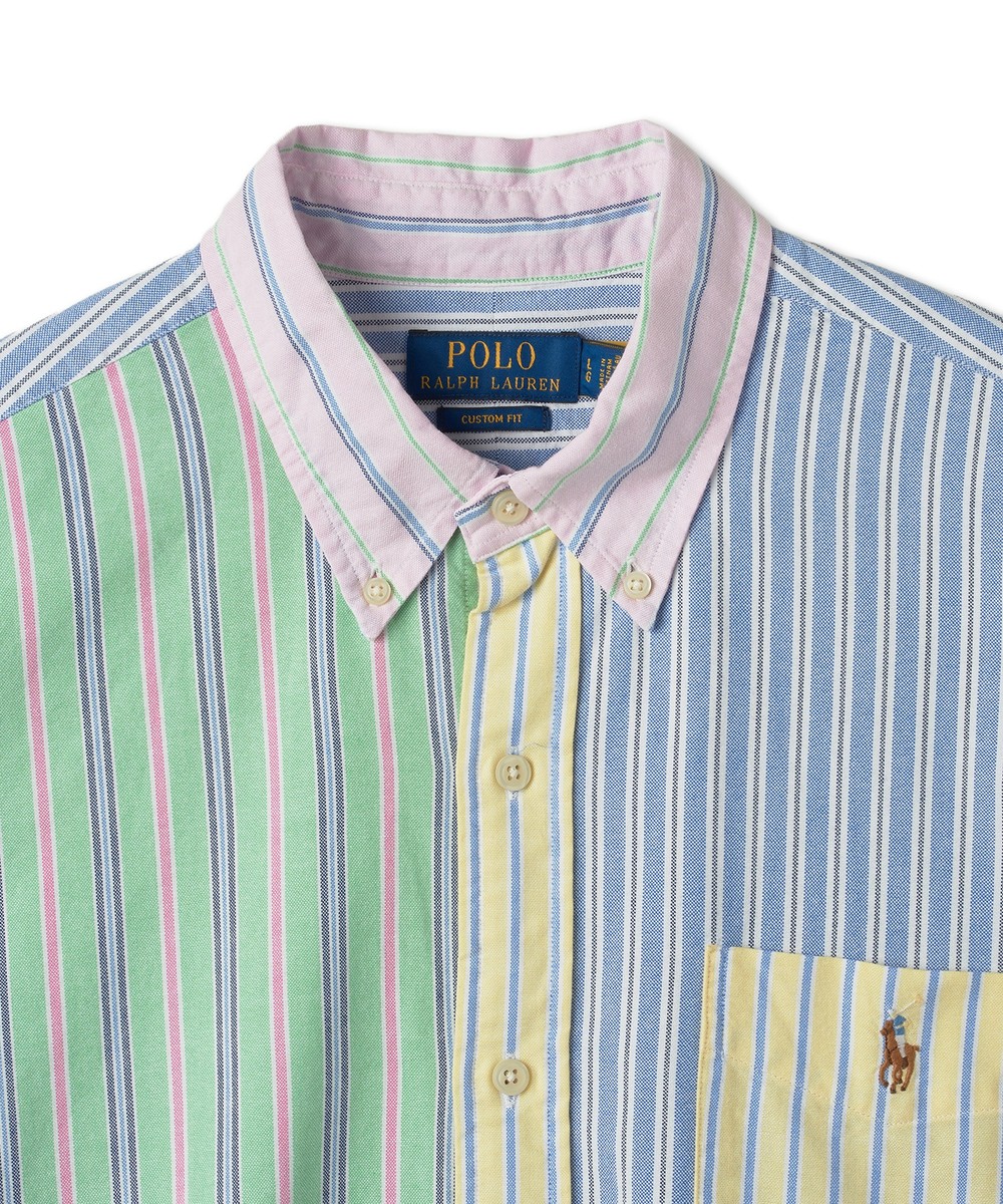 Tシャツ・カットソー Ralph Lauren CUSTOM STRIPES OXFORD SHIRT (710792041 004) x22XwbW1PhLlX04KzjiU_710961340
