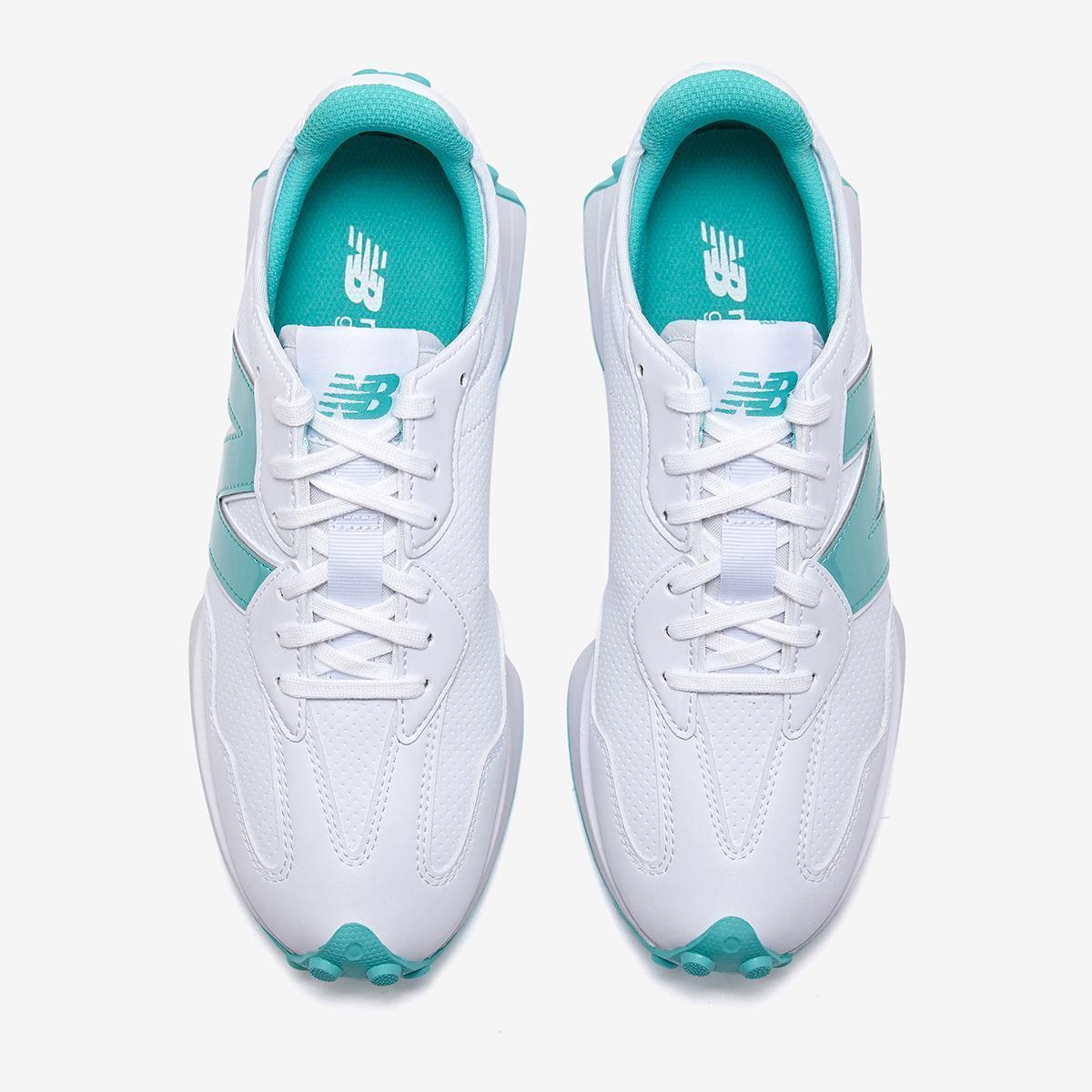 NEW BALANCE GOLF SHOES WOMENS 327 WGS327AC WHITE / MINT US W