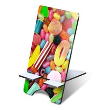 1x 3mm MDF Phone Stand Pick and Mix Sweets Candy #14532