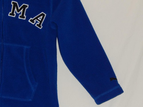 PUMA Kids Boys Blue "Spell Out" Full Zip Warm Athletic Fleece Jacket Size 5 - Picture 6 of 6