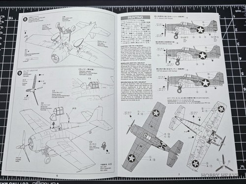 Kit Modelo Tamiya 1/48 Grumman F4F-4 Wildcat Envío Rápido 61034 - Imagen 8 de 8