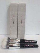 MALLY BEAUTY POWDER FOUNDATION BRUSH BOXED LOT OF 2
