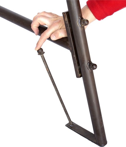 Estructura para columpio 082505 columpio Hollywood metal columpio sillón colgante - Imagen 5 de 8