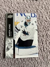 2021-22 Upper Deck Series 1 Martin Jones #150 San Jose Sharks