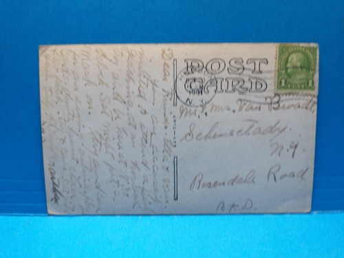 Clavarack, NY - Dutch Reformed Church vintage 1931 PC Postcard - Picture 2 of 3