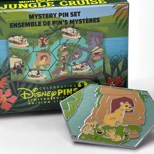 2025 Disney World Jungle Cruise Attraction Map Puzzle Pins LE WDW Ride Pin New - Picture 58 of 93