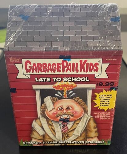 Topps Garbage Pail Kids 2020 Late To School Blaster Box New Sealed 5 Packs GPK! - Picture 1 of 2