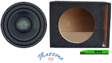 Sub Ipnosys Ipw6025.2 + Ipe 2025 Subwoofer + Boîte 25Cm Watt 600 Reflex Spl Auto