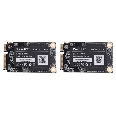 Mini 1,8 Zoll 120GB SSD-Festplatte HDD Solid State für Laptop PC, 2er