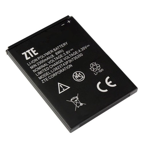 Batterie polymère Li-ion ZTE OEM 3,8 V min 2300 mAh 8,8 Wh Li3823T43P3H735350 hotspot - Photo 2 sur 3