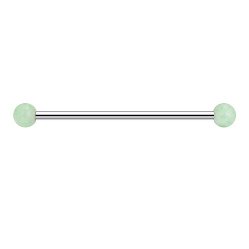 1PC 316L-Steel Industrial Barbell Earring Retainer Cartilage Body Piercing 14G - Picture 27 of 43