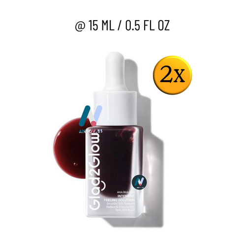 GLAD2GLOW Peeling Exfoliating Salicylic AHA Brightening Acne Pores Serum 2PCS - Picture 12 of 18