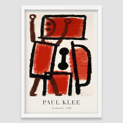 Paul Klee painting Print Vintage Set Wall Art Gift Home A4