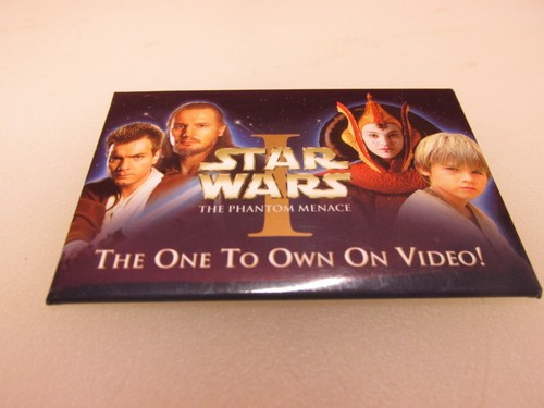 2000 Starwars Episode 1 The Phantom Menace The One To Own Video Werbe Pin - Bild 2 von 6