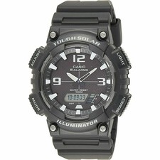 Unisex-Uhr Casio AQ-S810W-1AVEF Schwarz [Ø 48 mm] [Ø 47 mm]