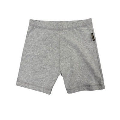 VTG Golds Gym Shorts Womens Medium Grey Biker Athletic Spandex Cotton Y2K USA