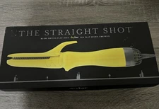 Drybar the Straight Shot Blow-Drying Flat Iron 900-3430-4 with Yellow Brush