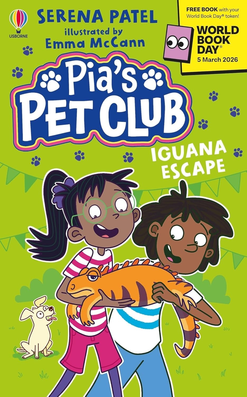 Pia's Pet Club: Iguana Escape by Serena Patel 9781836047018 World Book Day 2026