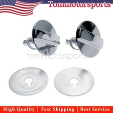 For 69-72 Cutlass 442 Ram Air Hood Pin Chrome Twists Locks Reproduction Pair For 69-72 Cutlass 442 Ram Air Hood Pin Chrome Twists Locks Reproduction Pair