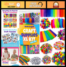 1750 PCS Craft Kits for Kids Ages 4-9, Arts Crafts Toys, Birthday Gifts for B