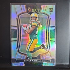 Panini 2025 Select Football Rookie Prizm Premier Savion Williams #167 Packers