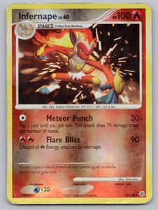 infernape pokemon card ebay Amazon.com: Infernape 026/172 Brilliant Stars - Evolution Pokemon 3 Card  Lot main image 1