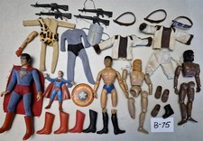 #1970s MEGO FIGURE & GEAR LOT w 8