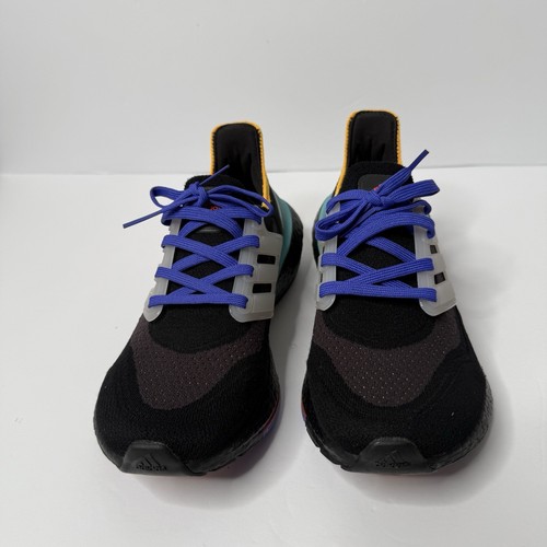 Adidas Ultra Boost 21 Pulse Aqua/Schwarz Herren Größe 5 Damengröße 6 S23867 - Bild 4 von 6