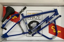 CW Racing 2020 Limited Edition Phase 1 Bmx Frame Set, blue New In Box