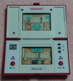 Nintendo Safe Buster JB-63 Multi Screen Game & Watch Tested Working 1988 Japan