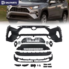 For 2019-2022 Toyota RAV4 Front Bumper Cover Grille Fog Light Bracket Assembly