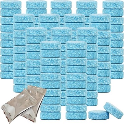 Beieverluck 400 Pieces Car Windshield Washer Fluid Concentrated Tablets Solid