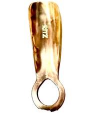Authentic Ritz-Carlton gold Color engraved shoe horn luxury hotel collectible